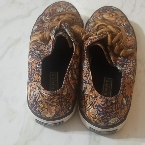 Sperry Top-Sider Seacoast Liberty Floral Print 6.5 - Picture 4 of 9
